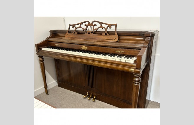 Wurlitzer Satin Mahogany 2145 Upright Piano, Used - All Inclusive Premium Package (SN:1672070) - Image 12
